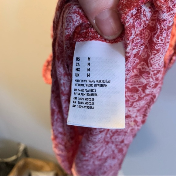 American Eagle Red and White Sun dress - Picture 7 of 7